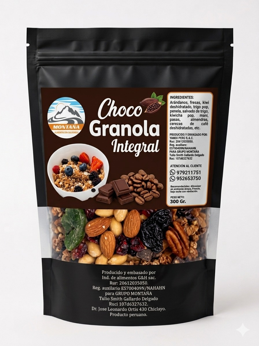 Chocogranola integral
