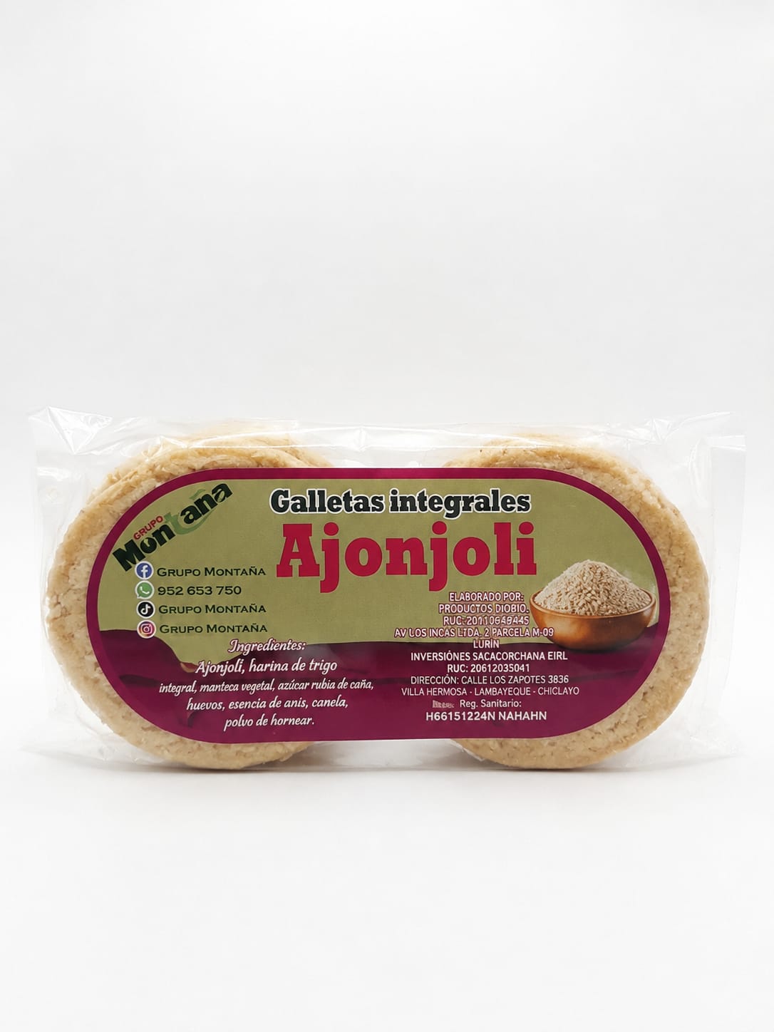 Galletas de ajonjolí