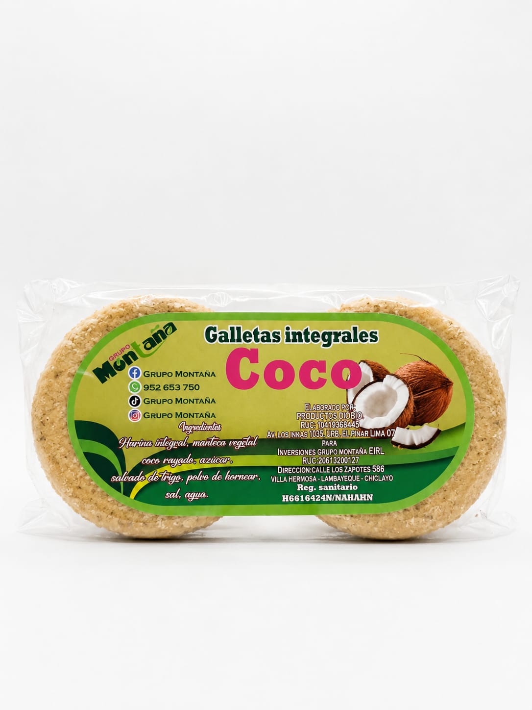 Galletas de coco