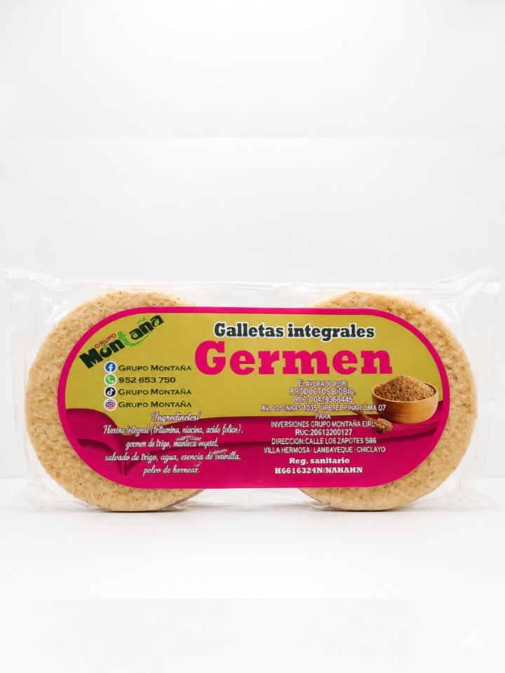 Galletas de germen de trigo