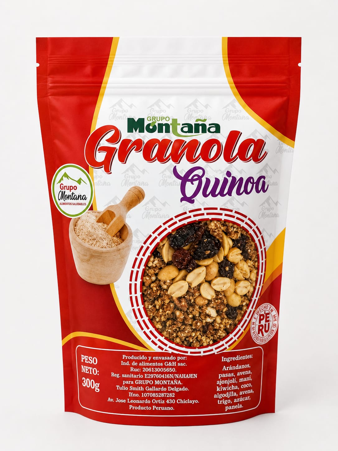 Granola con quinoa