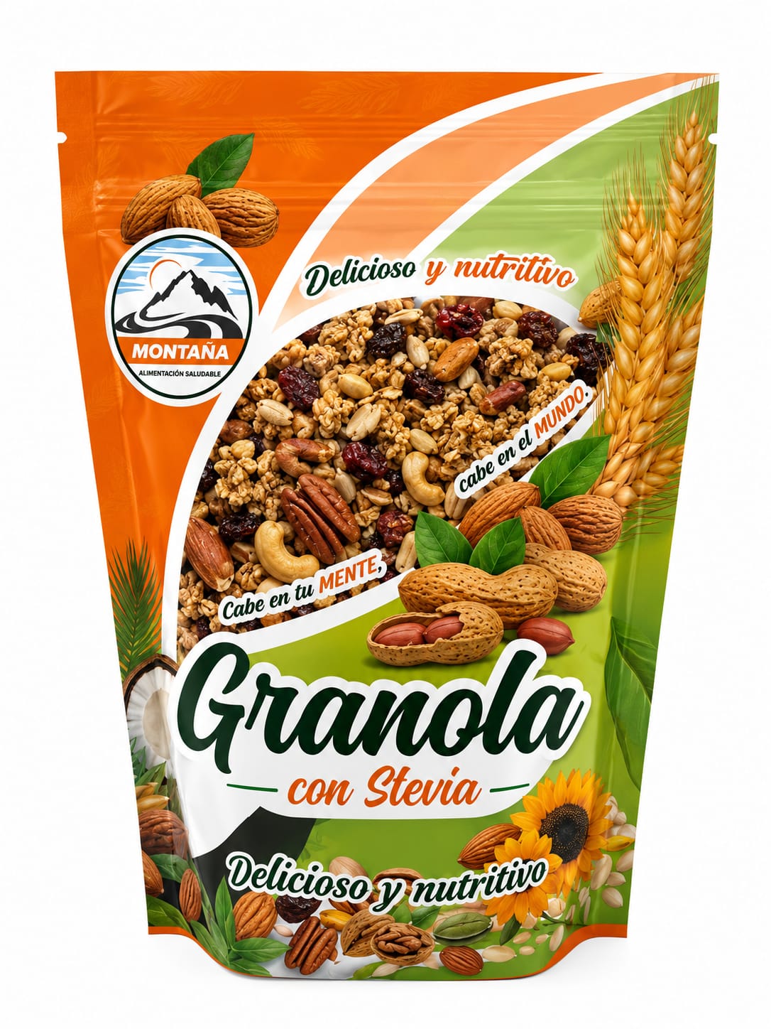 Granola con stevia
